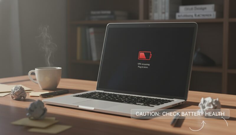 Provera stanja baterije laptopa Provera stanja baterije laptopa